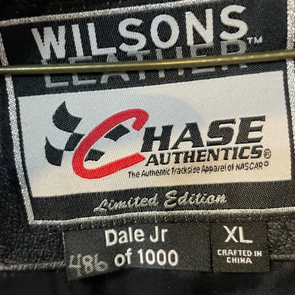 Vintage Wilson Leather Dale Jr # 486 of 1000 Signed jacket.very rare. - Picture 6 of 7